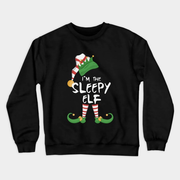 I'm The Sleepy Elf Matching Crewneck Sweatshirt by novaya